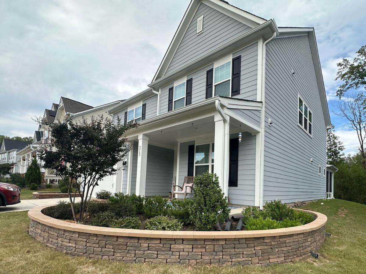 flower bed edging in hollysprings nc
