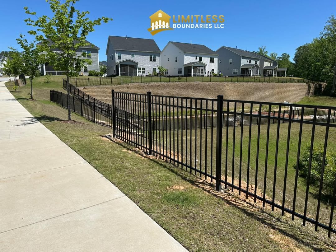 hoa-aluminum-fence-installed