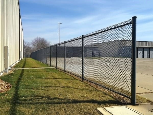 commercial fence installed